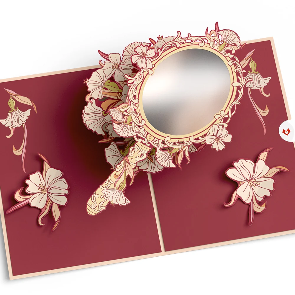 Lovepop Reflection of Love and Support Mirror Pop-Up Card - Image 3