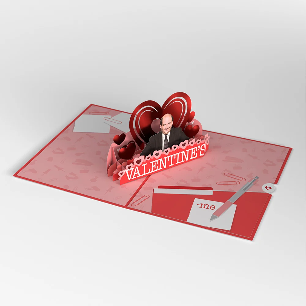 Lovepop The Office Kevin Valentine Pop-Up Card - Image 6