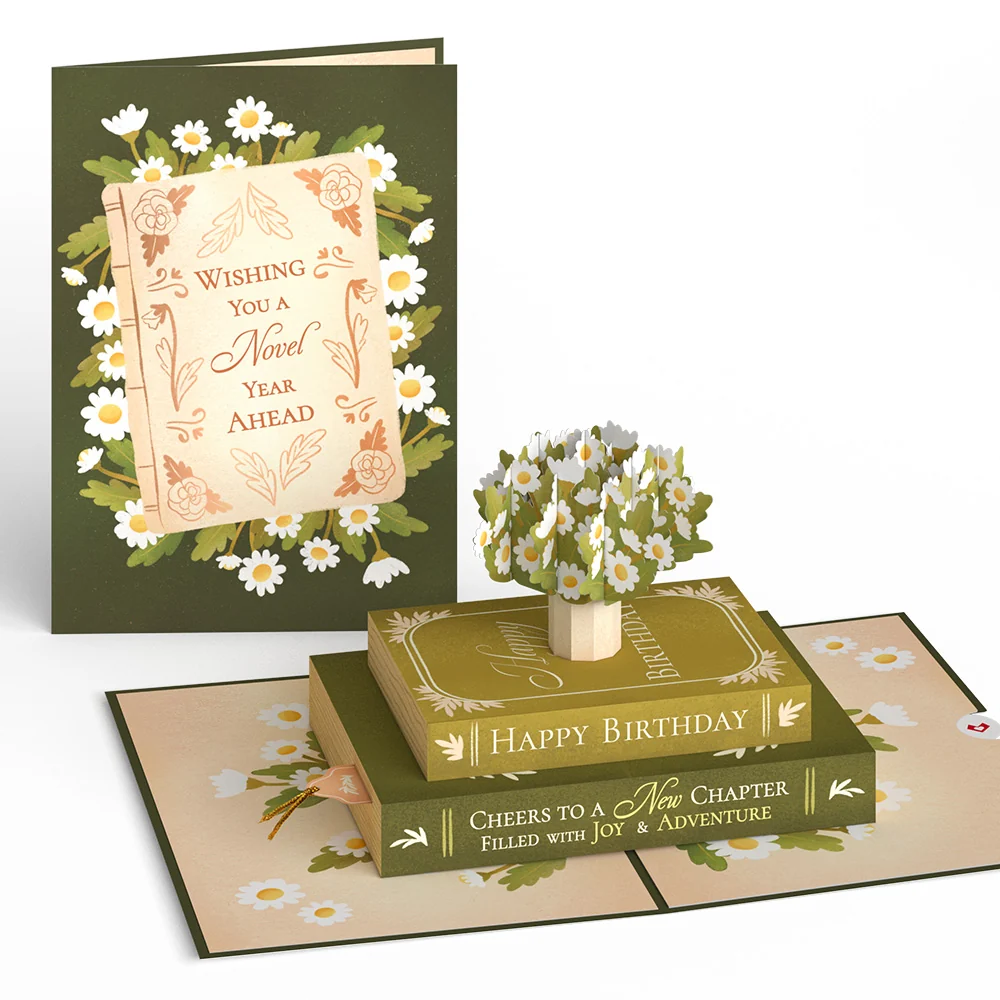 Lovepop Cheers to a New Chapter Birthday Pop-Up Card