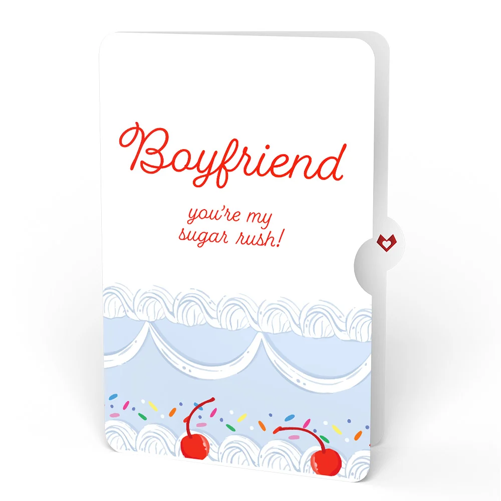 Lovepop Sprinkled with Love Birthday Cake Pop-Up Card and Sentiment Set for Boyfriend - Image 4