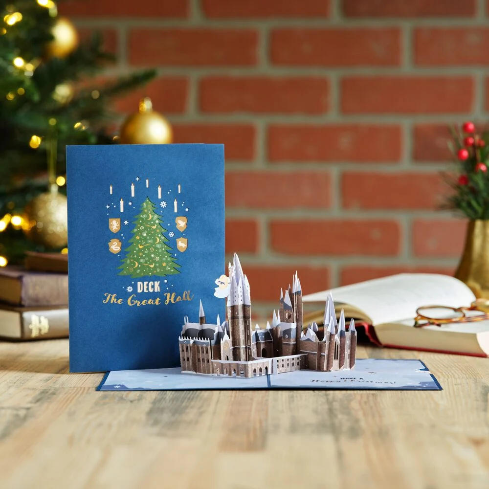 Lovepop Harry Potter Christmas at Hogwarts Pop-Up Card Candle