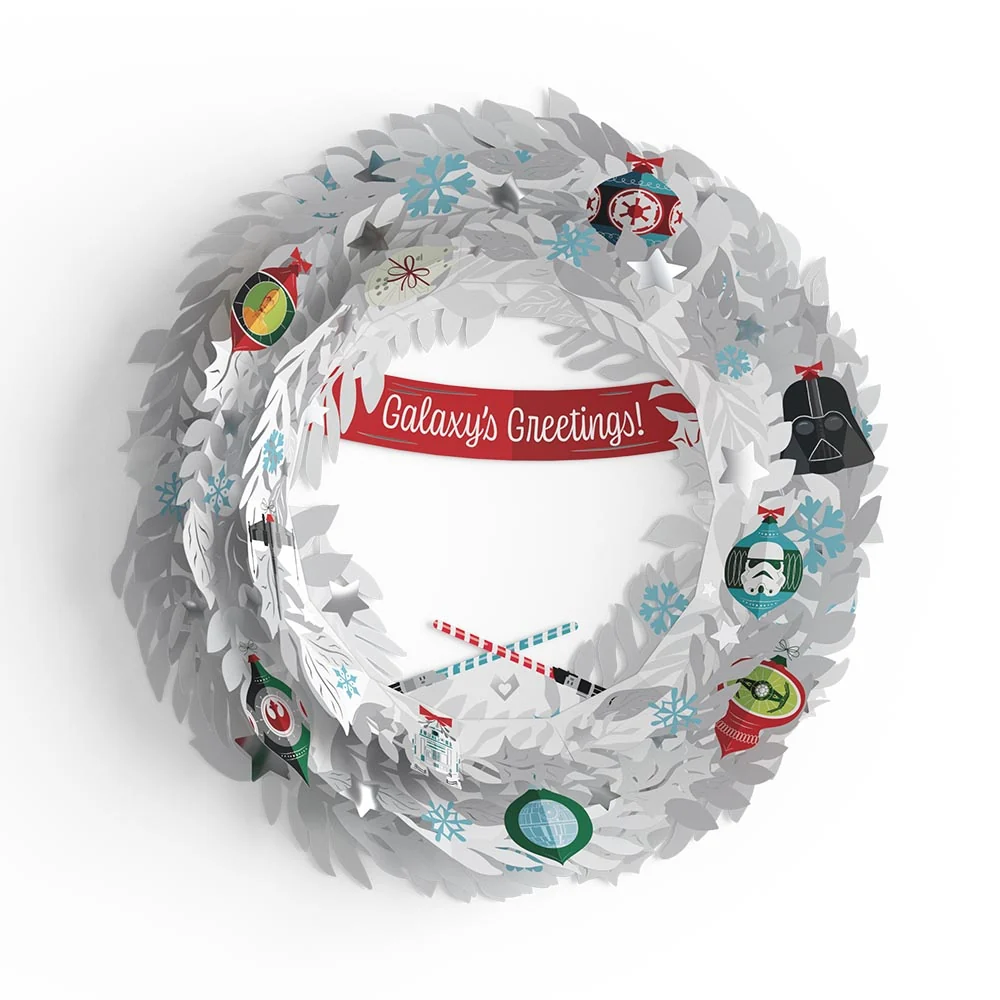 Lovepop Star Wars Galaxy's Greetings Wreath - Image 2