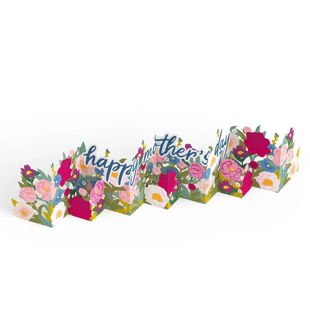 Lovepop Happy Mother's Day Floral Loooooong Card (Expands to 2 feet) - Image 3