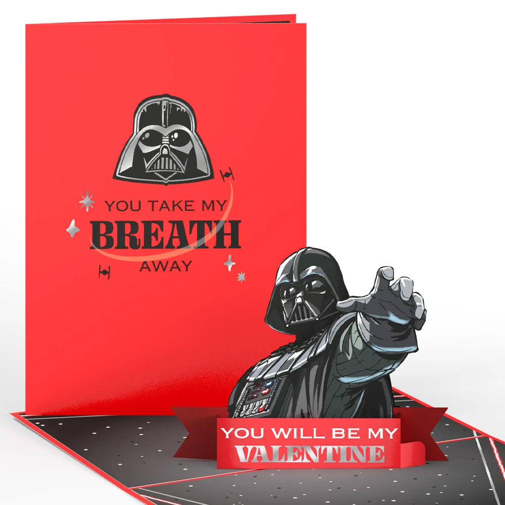 Lovepop Star Wars Darth Vader Take My Breath Away Valentine Pop-Up Card - Image 2