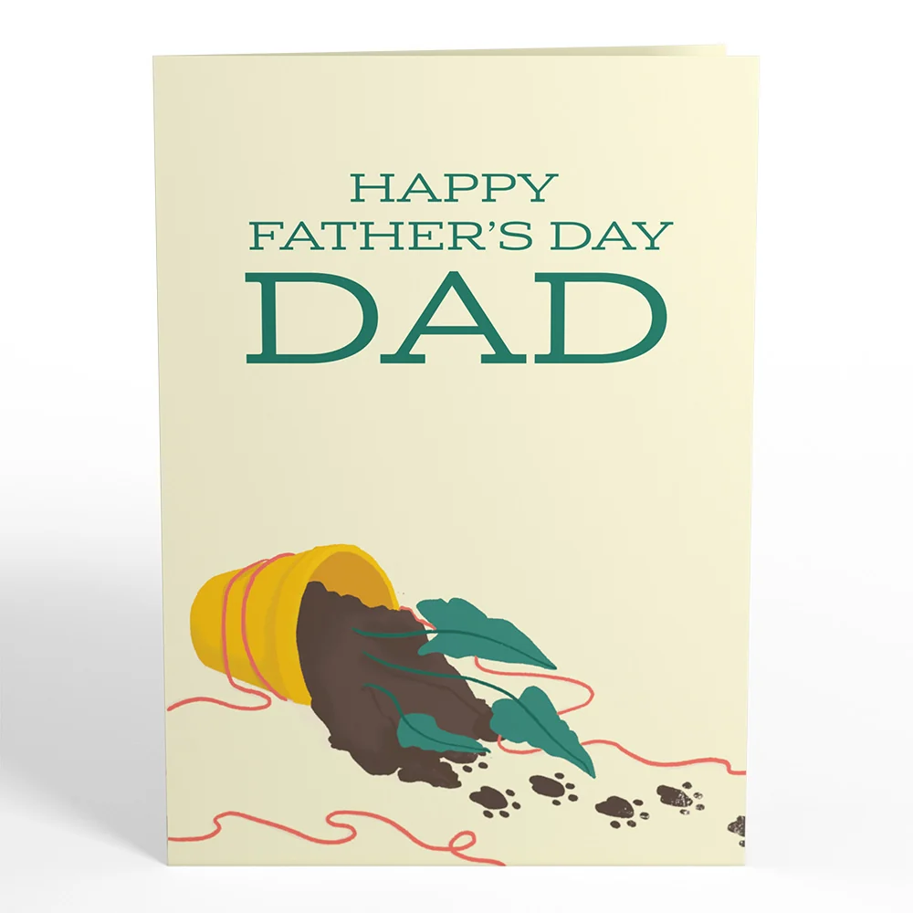 Lovepop Thanks for Putting Up with My Crap Father's Day Pop-Up Card - Image 5