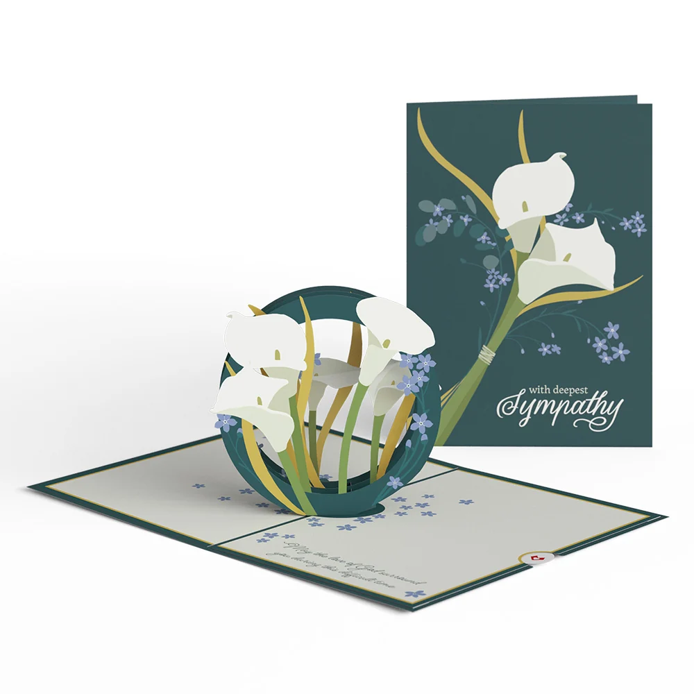 Lovepop With Deepest Sympathy Pop-Up Card