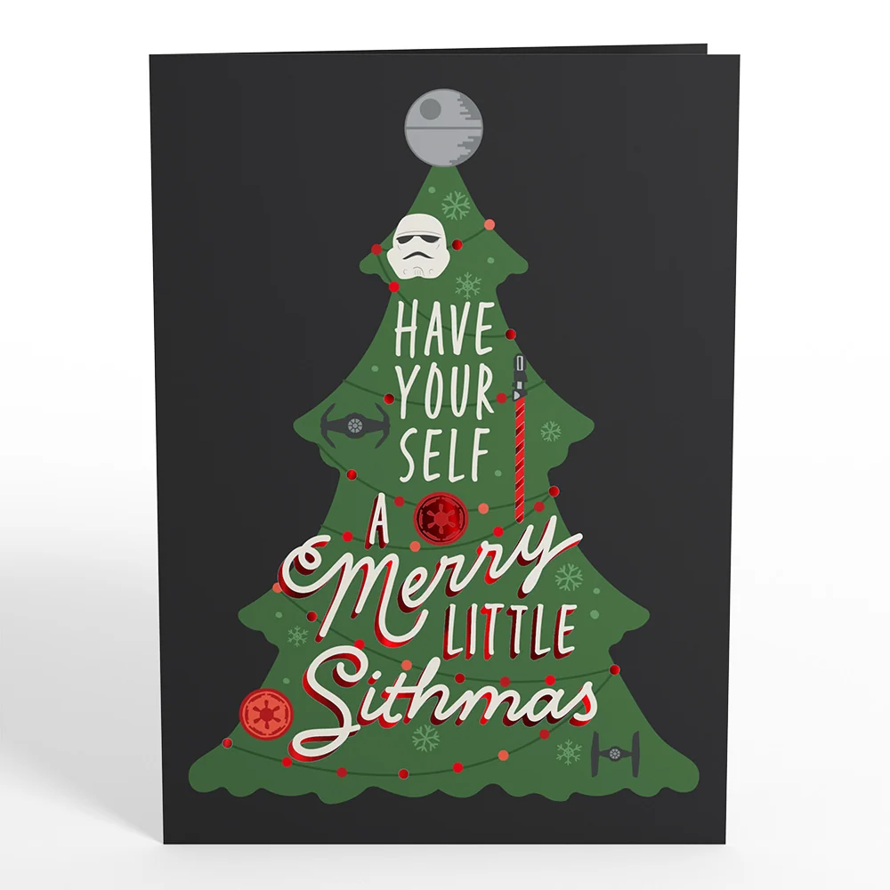 Lovepop Star Wars Darth Vader Merry Little Sithmas Pop-Up Card - Image 4
