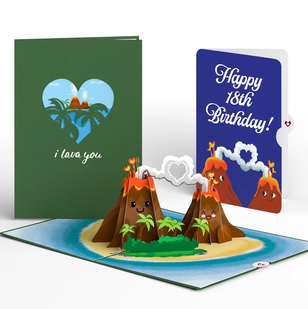 Lovepop I Lava You 18th Birthday Pop-Up Card and Sentiment Set