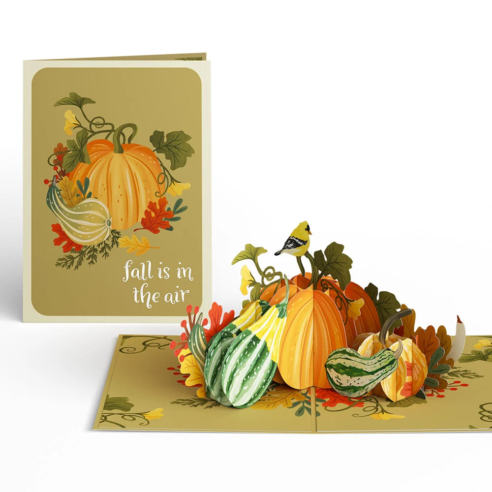 Lovepop Fall Is in the Air Pop-Up Card & Suncatcher Bouquet Bundle - Image 2