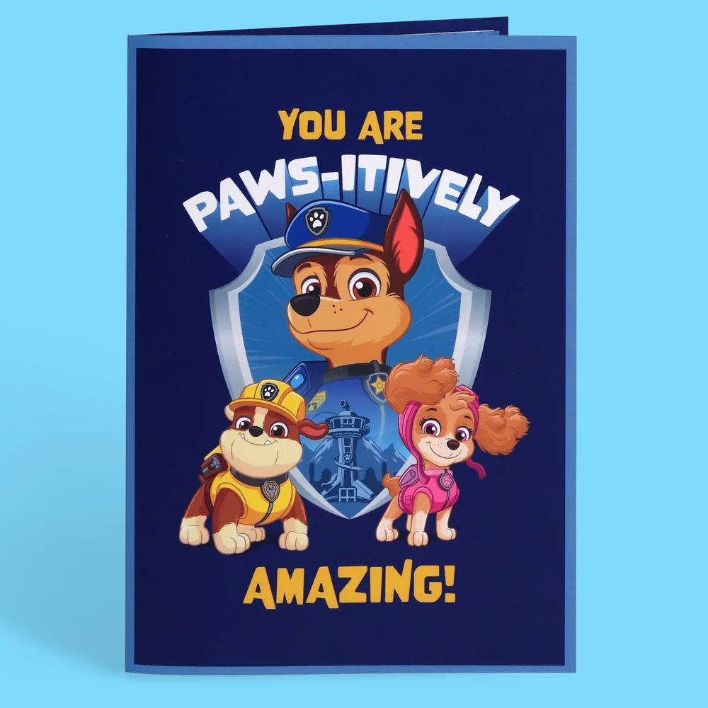 Lovepop PAW Patrol Chase 'Paws-itively Amazing' Plushpop Card - Image 5