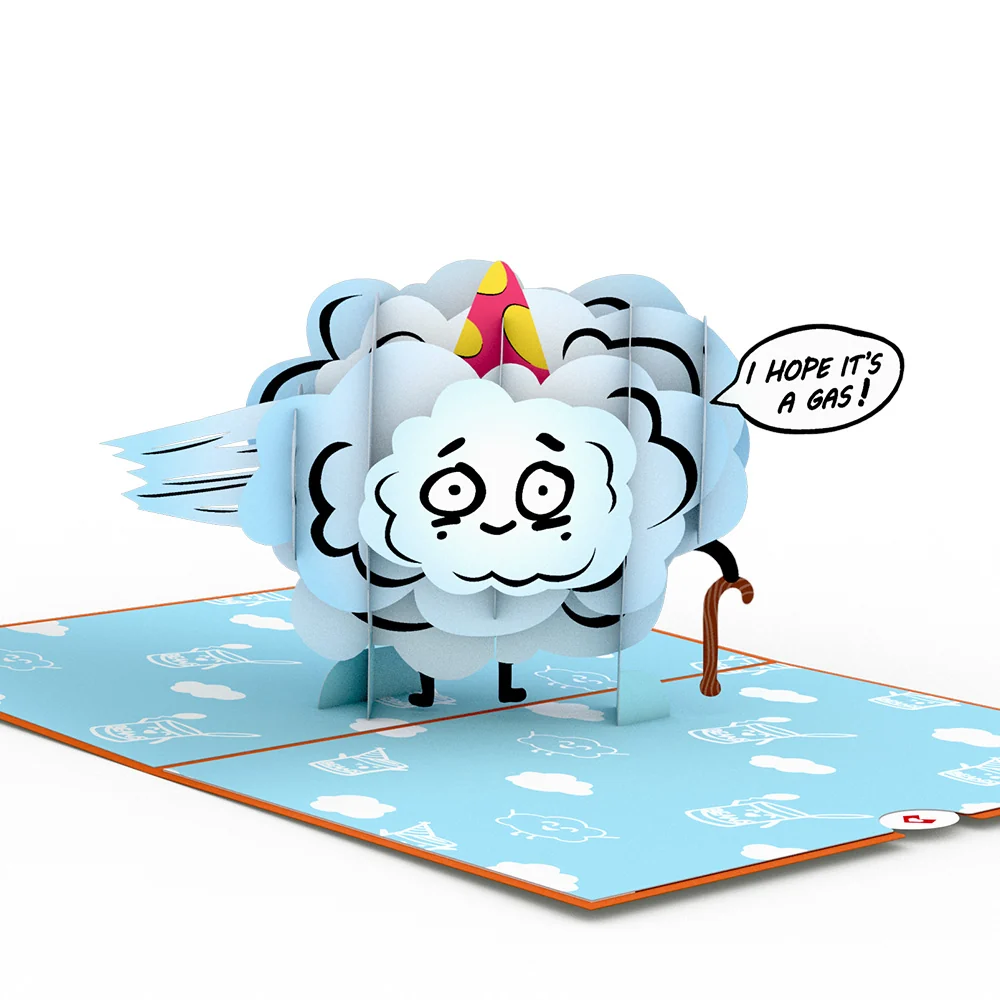 Lovepop Happy Birthday to an Old Fart Pop-Up Card - Image 3