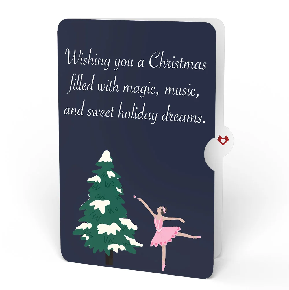 Lovepop The Nutcracker Christmas Magic Music and Lights Pop-Up Card and Sentiment Set - Image 4
