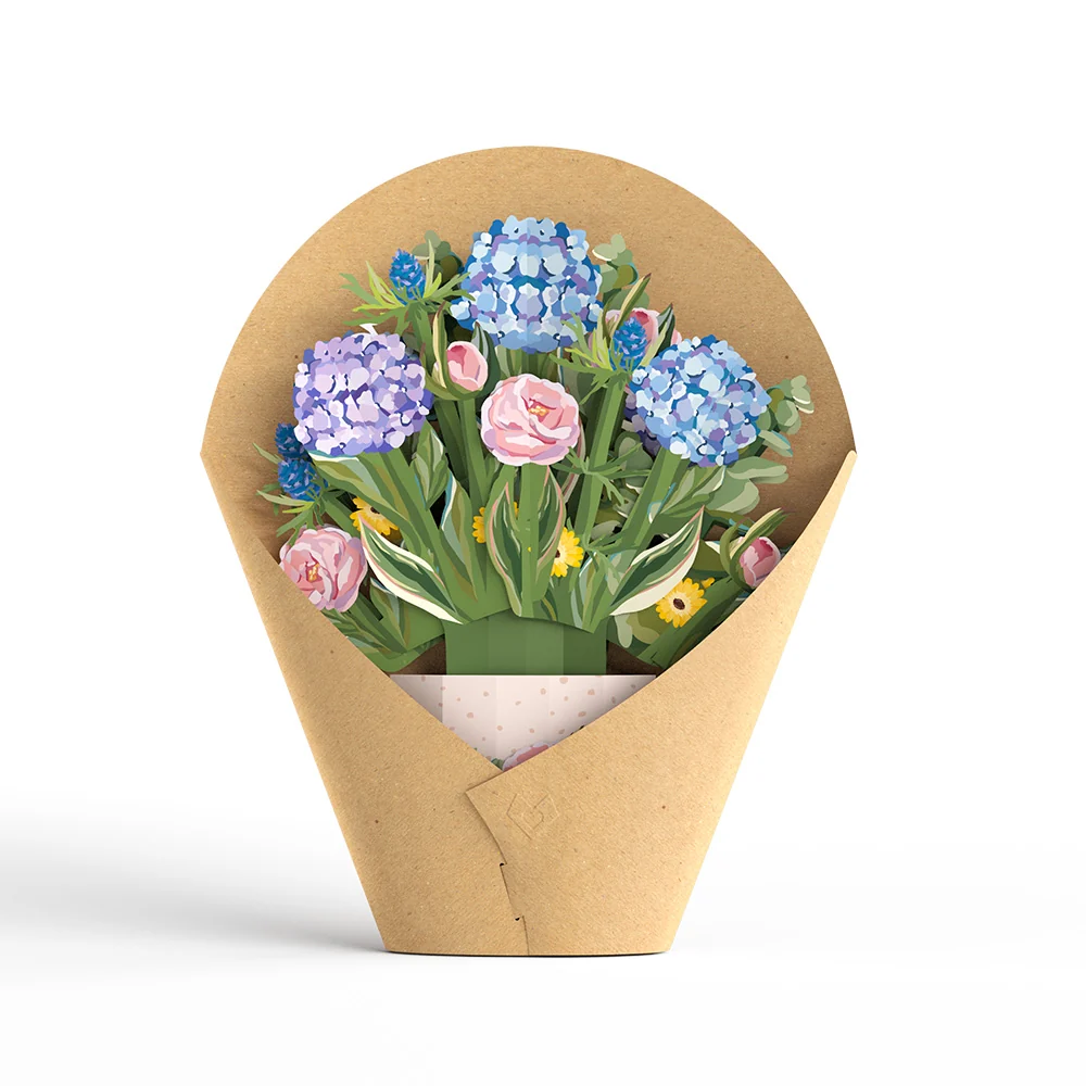 Lovepop Hydrangea Bouquet - Image 8