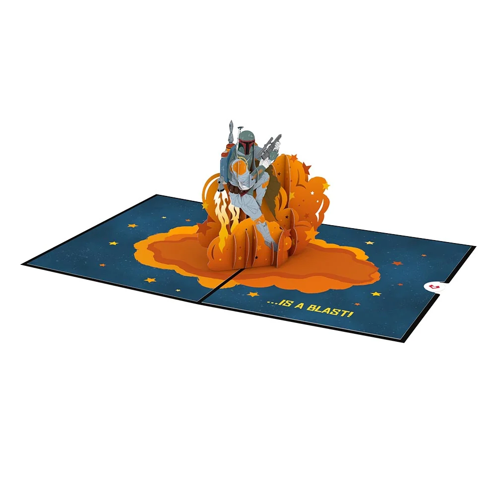 Lovepop Star Wars Boba Fett Father’s Day Pop-Up Card - Image 3