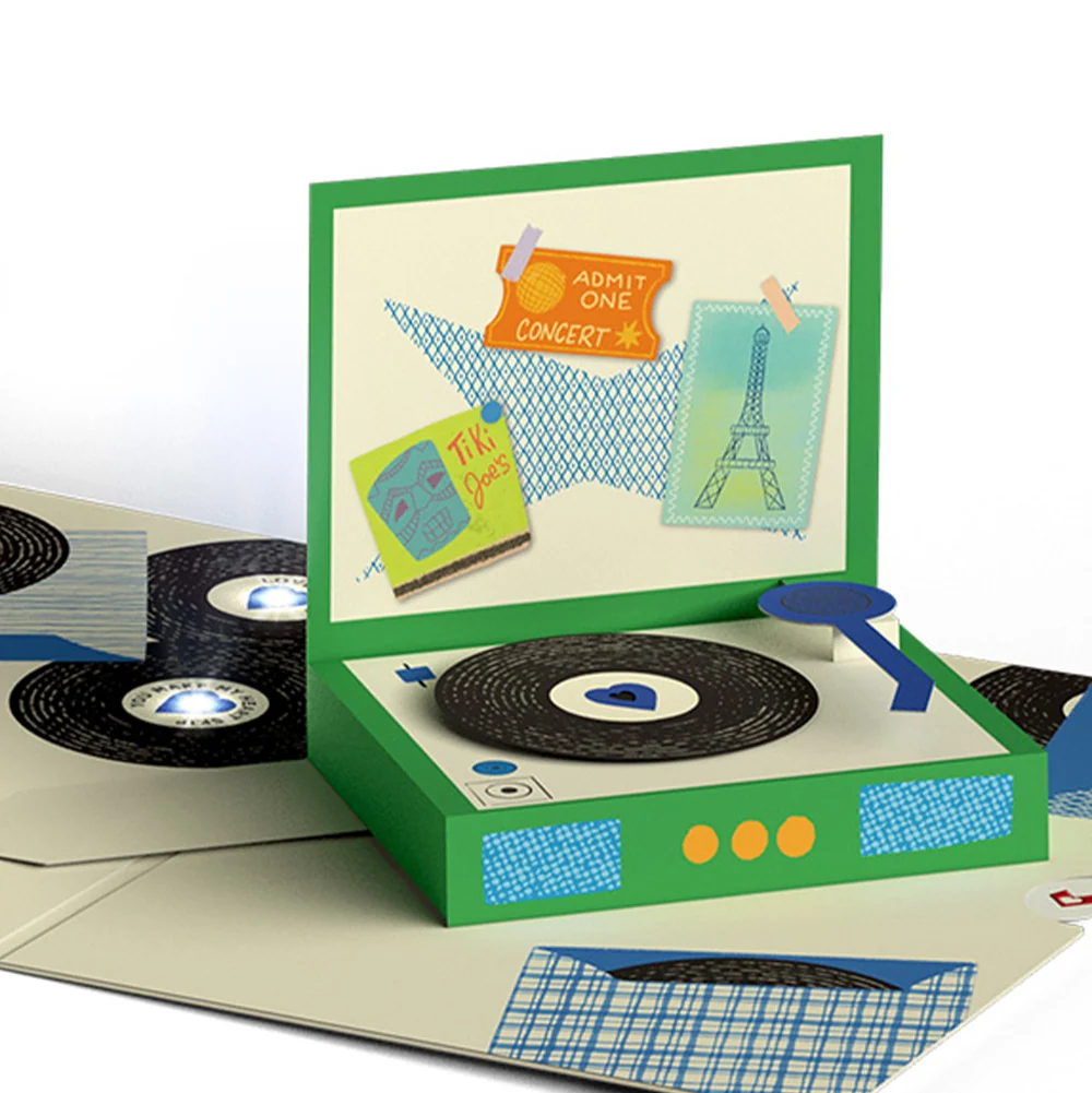 Lovepop It Had to Be You Anniversary Music and Lights Pop-Up Card and Sentiment Set for Wife Cream - Image 3