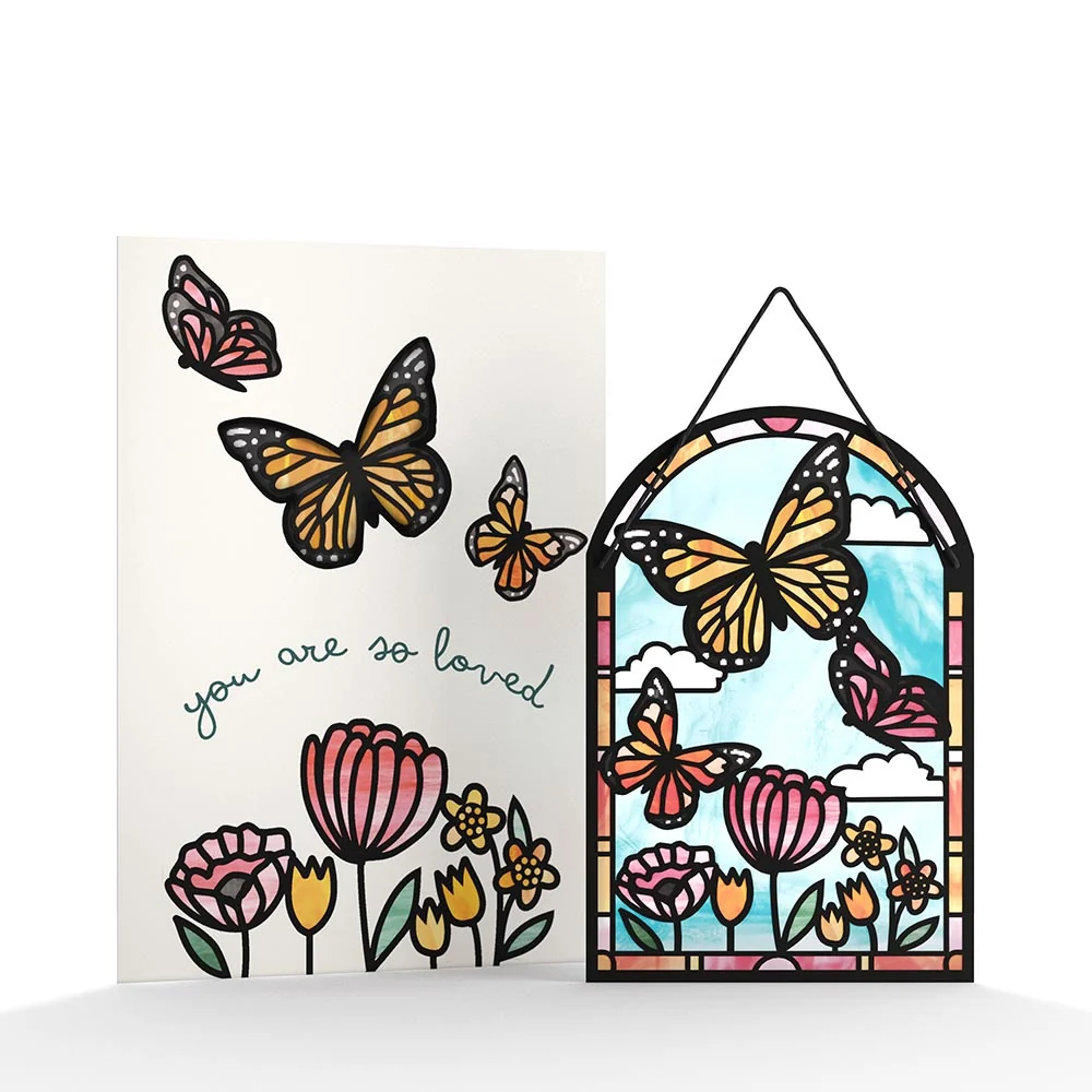 Lovepop Lovely Blooms Suncatcher Card 3-Pack - Image 6