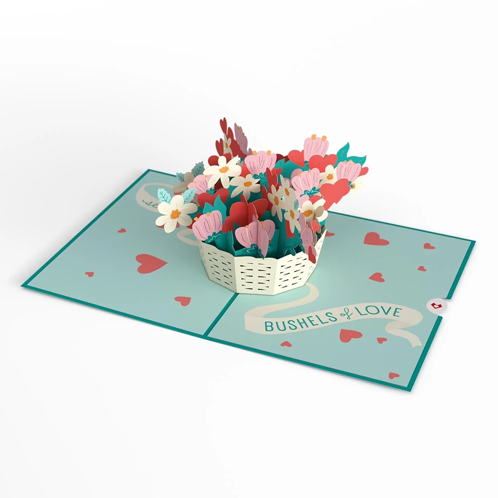 Lovepop You Put the Grand in Grandma Pop-Up Card Basket - Image 3