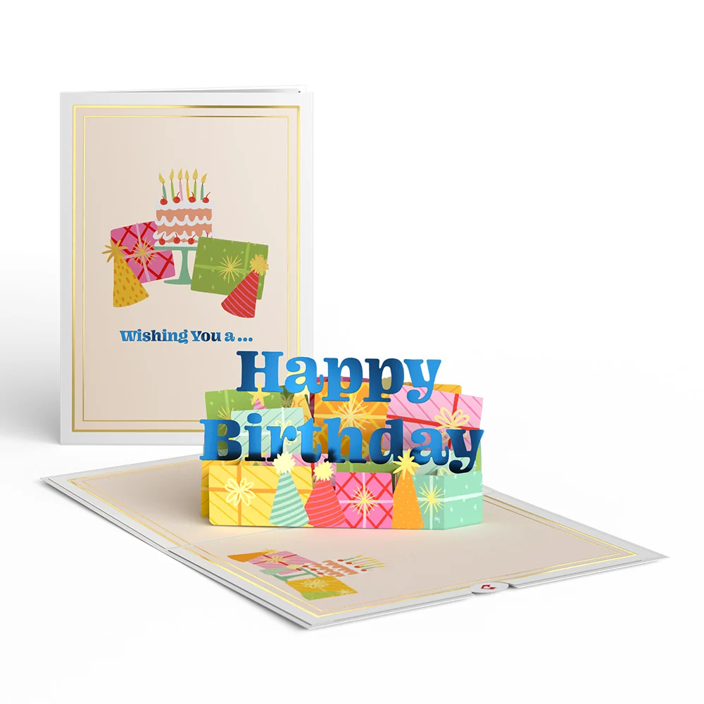 Lovepop Wishing You a Happy Birthday Pop-Up Card