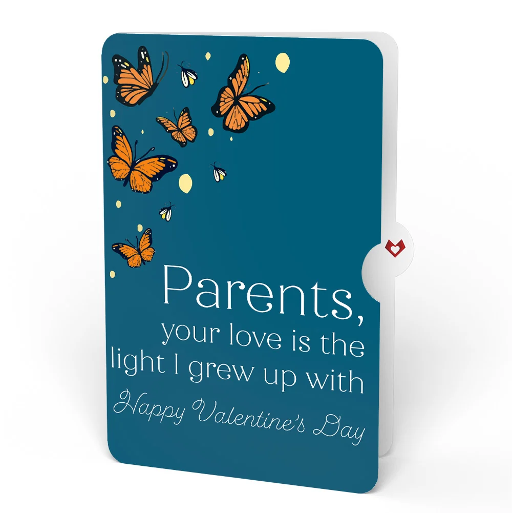 Lovepop Thinking of You Butterfly Jar Valentine Light-Up Pop-Up Card and Sentiment Set for Parent - Image 4