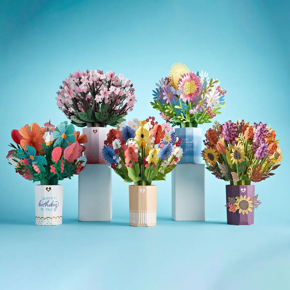 Lovepop Favorite Bouquets (5-Pack) Vase