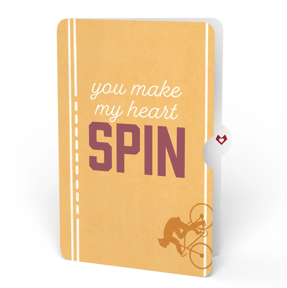 Lovepop On the Ride Biking Love Pop-Up Card and Sentiment Set Bicycle - Image 4