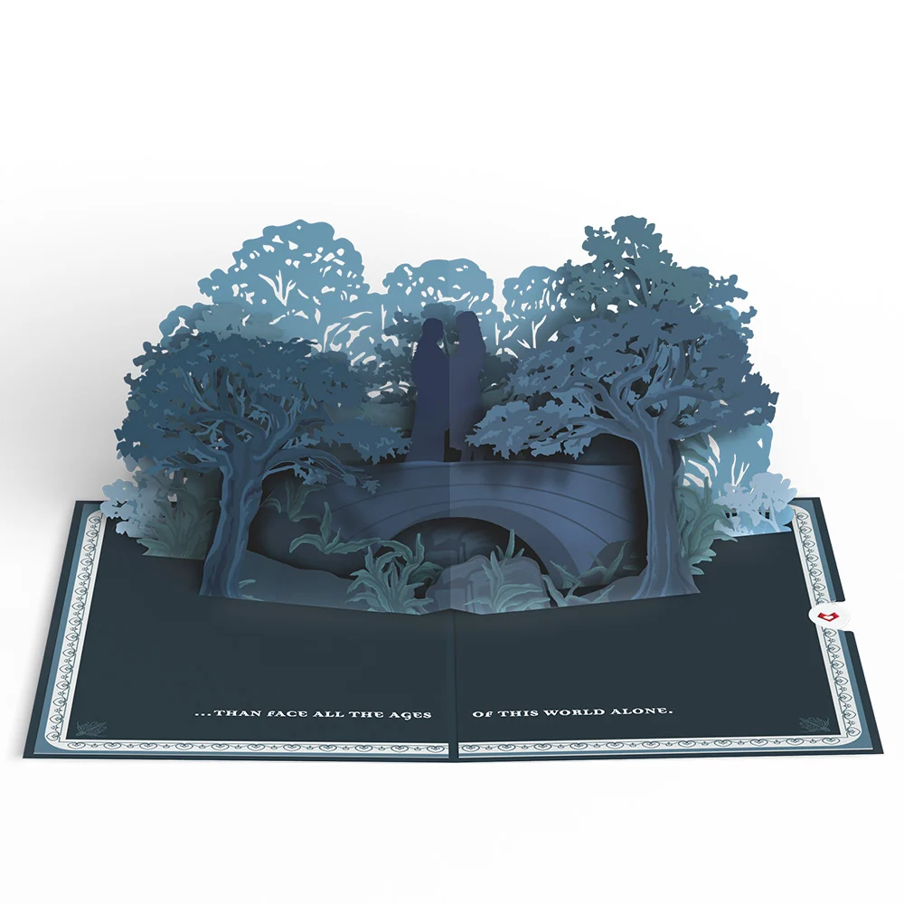 Lovepop The Lord of the Rings Aragorn & Arwen Pop-Up Card - Image 3