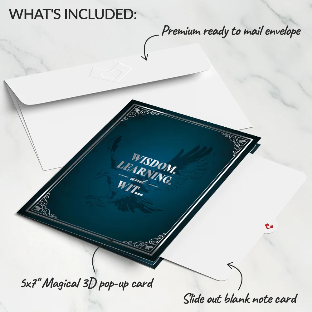 Lovepop Harry Potter Ravenclaw House Pride Pop-Up Card - Image 6