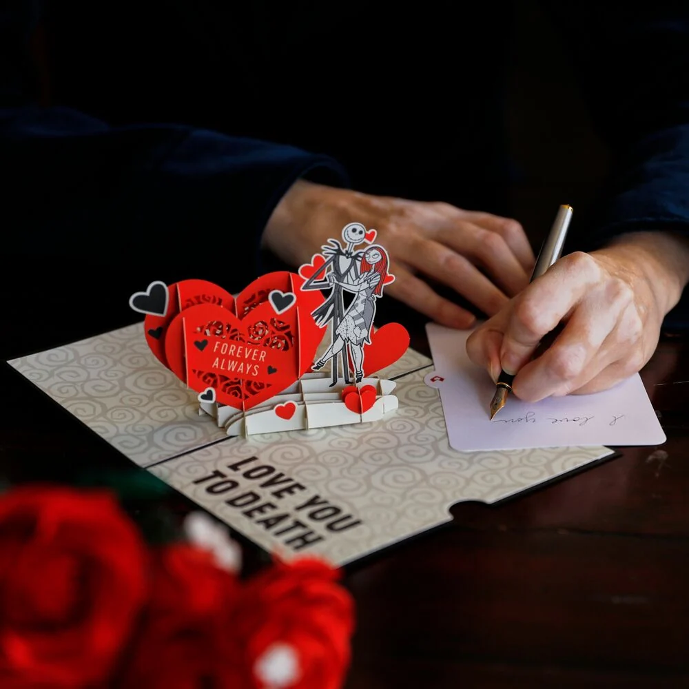 Lovepop Disney Tim Burton's The Nightmare Before Christmas Love You to Death Pop-Up Card - Image 8