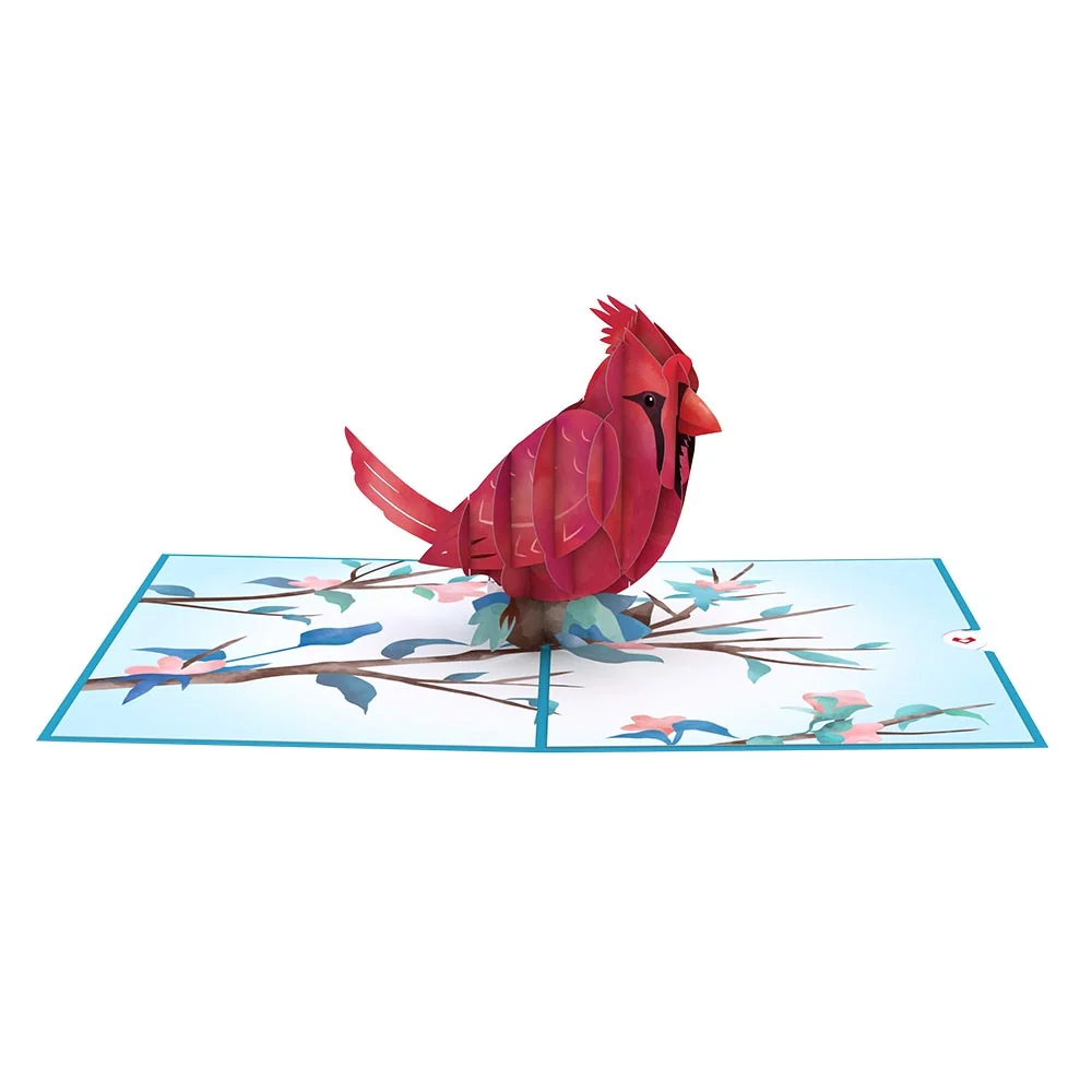 Lovepop Love Cardinal Pop-Up Card - Image 3