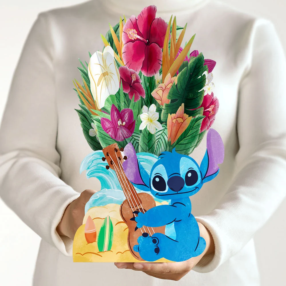 Lovepop Disney's Stitch Flower Buds Bouquet Vase