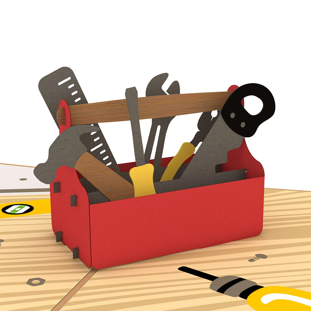 Lovepop Toolbox Welcome Pop-Up Card and Building Something Together Sentiment Set - Image 3