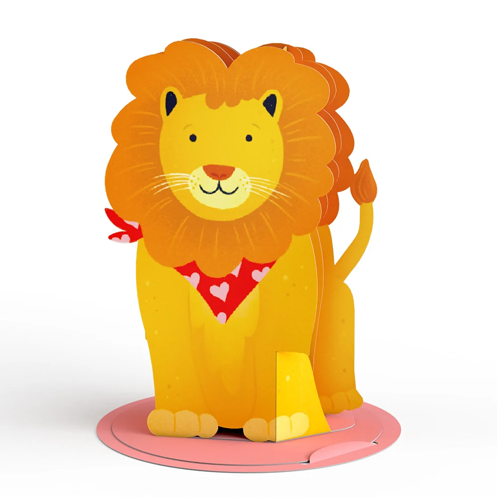 Lovepop Valentine’s Day Safari Assorted Cards Kids Classroom 24-Pack - Image 3