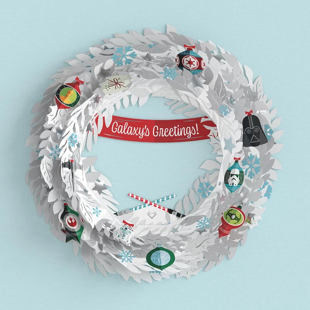Lovepop Star Wars Galaxy's Greetings Wreath