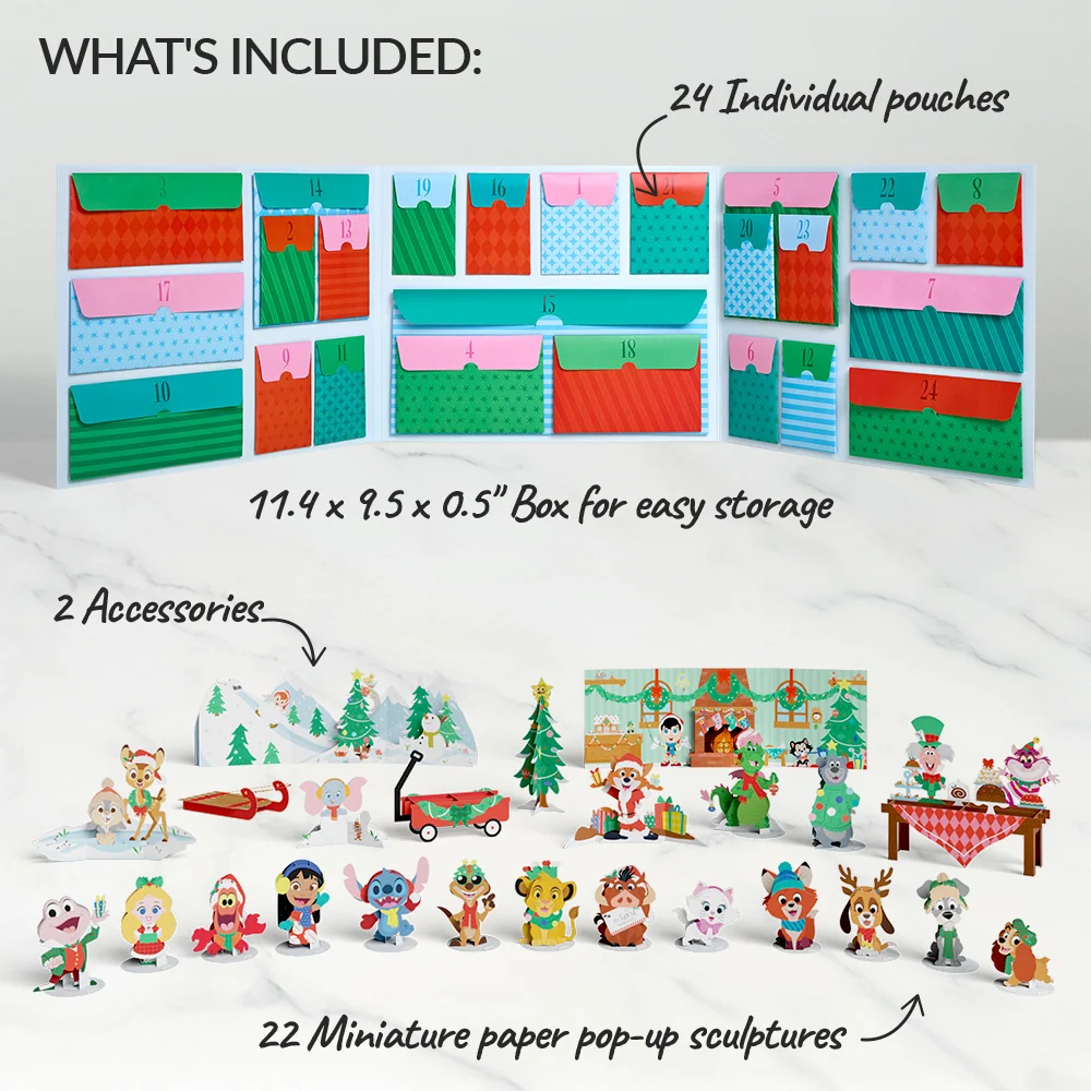 Lovepop Dreaming of a Disney Christmas 24 Day Holiday Advent Calendar - Image 5