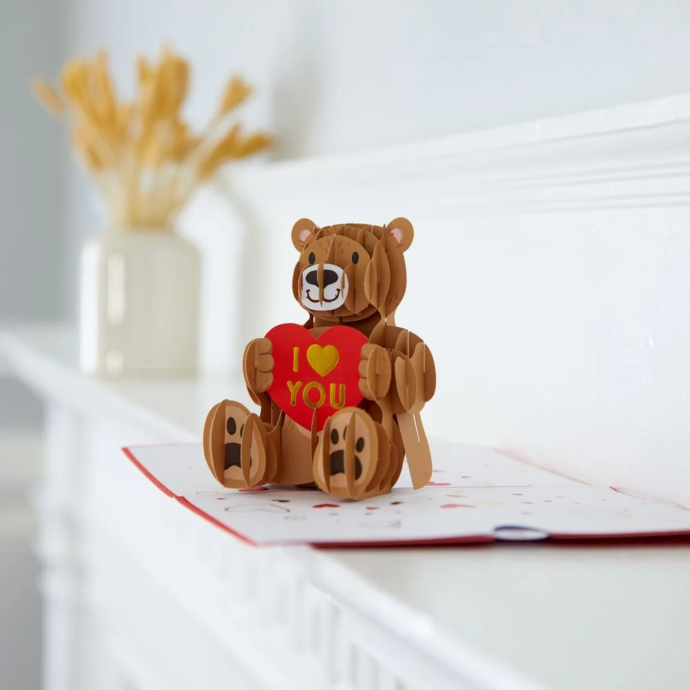Lovepop Valentine’s Day Love Bear Pop-Up Card - Image 6