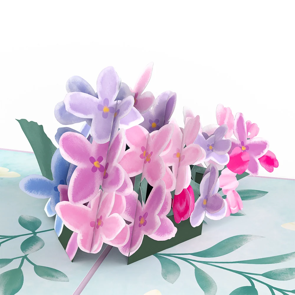 Lovepop Purple Lilacs Pop-up Card - Image 2