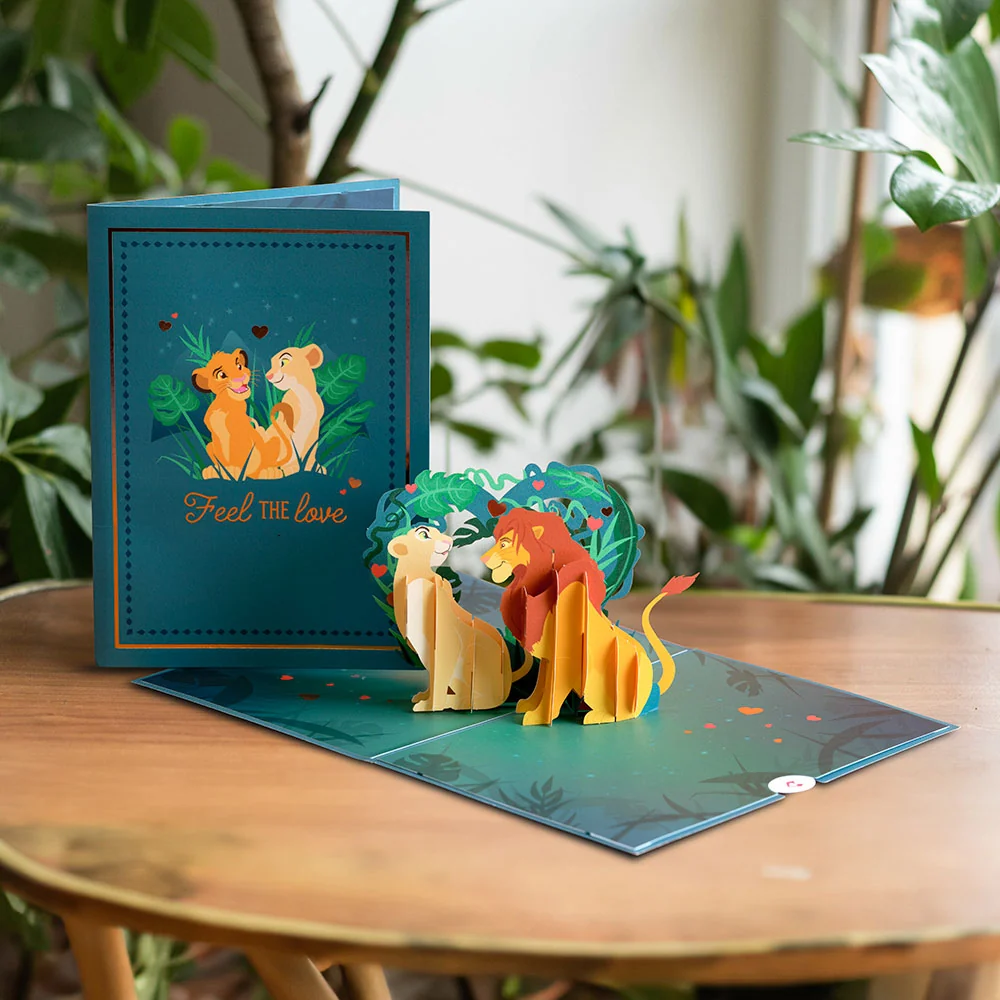 Lovepop Disney's The Lion King Feel The Love Pop-Up Card - Image 4