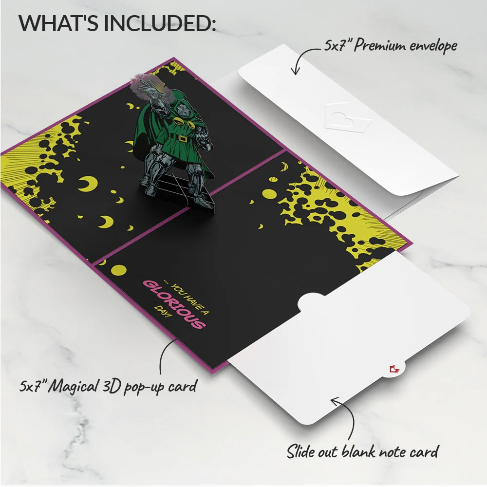 Lovepop Marvel's Doctor Doom Glorious Day Pop-Up Card - Image 7