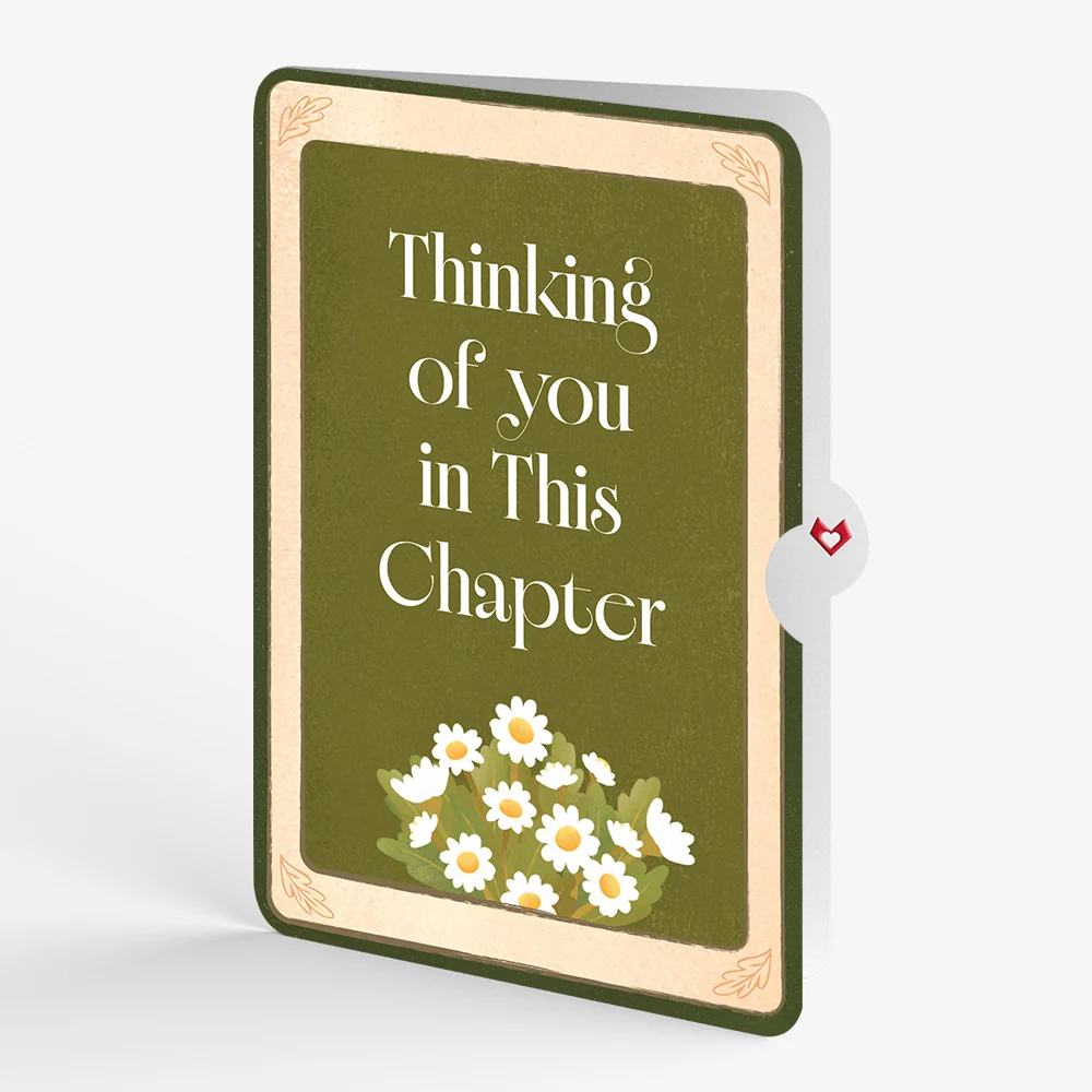 Lovepop Ornate Books Thinking of You Pop-Up Card and Sentiment Set Vase - Image 4