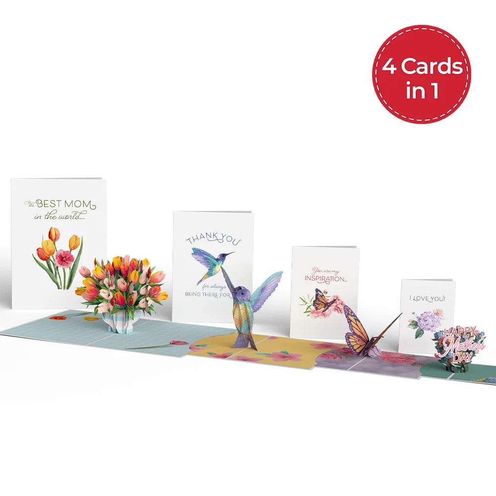 Lovepop Mother’s Day Garden 4-in-1 Nesting Card