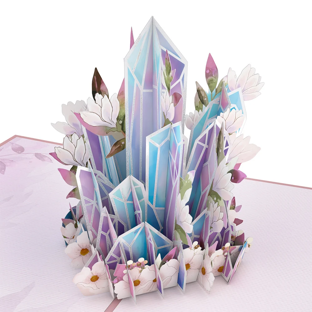 Lovepop Luminous Crystals Pop-Up Card - Image 2