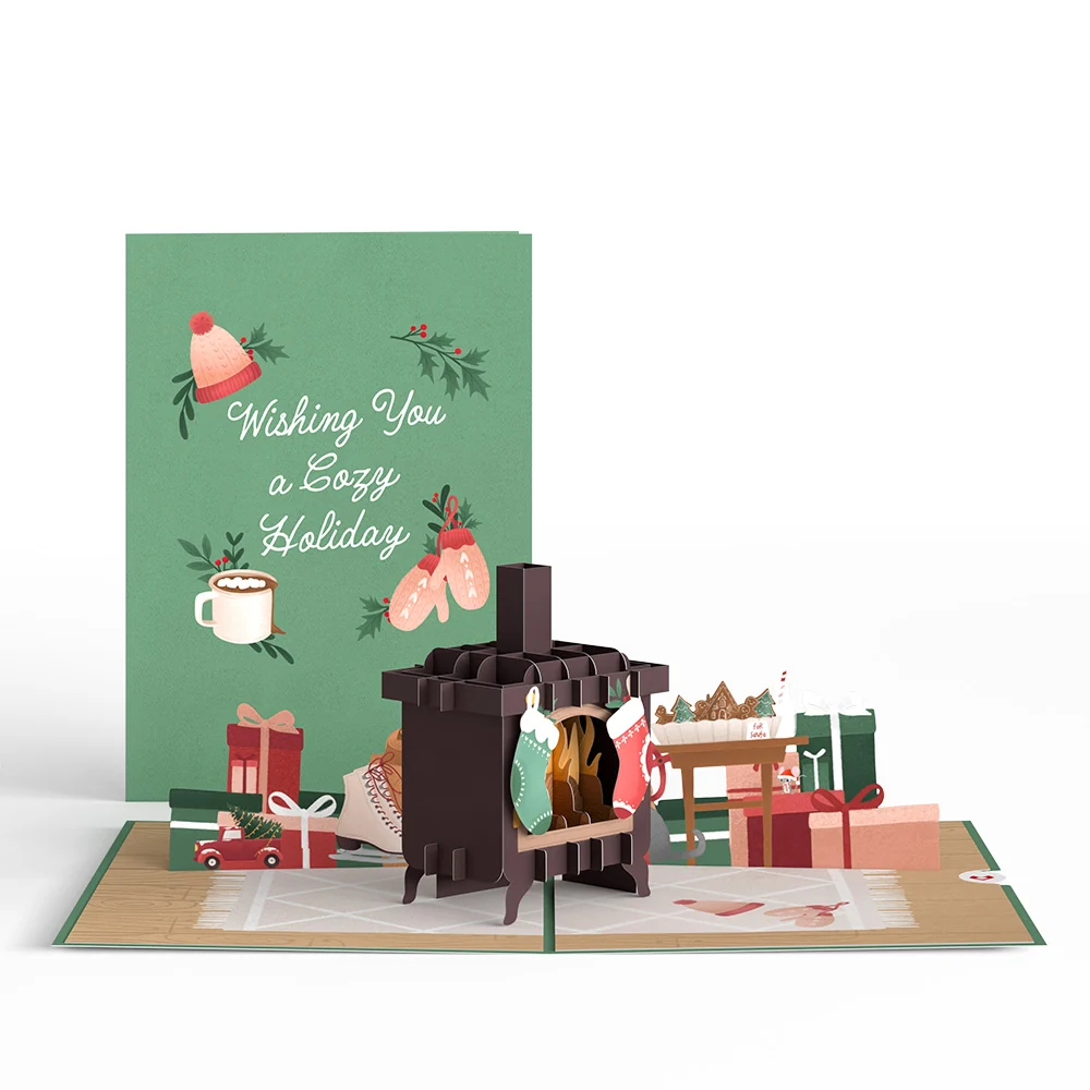 Lovepop Cozy Holiday Pop-Up Card