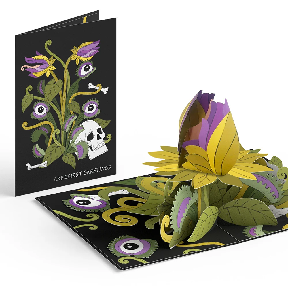 Lovepop Creepiest Greetings Halloween Venus Flytrap Pop-Up Card