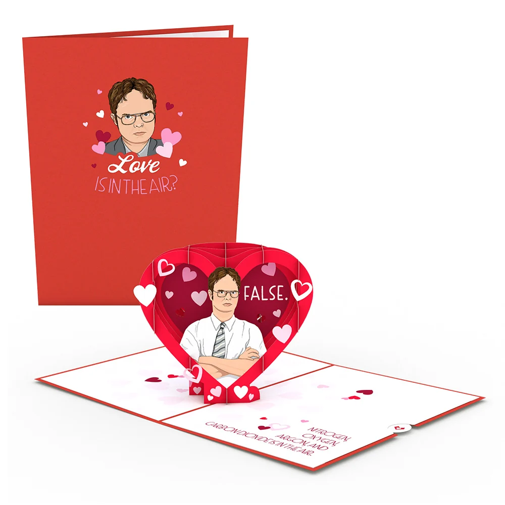 Lovepop The Office Love Is In The Air Pop-Up Card - Image 4