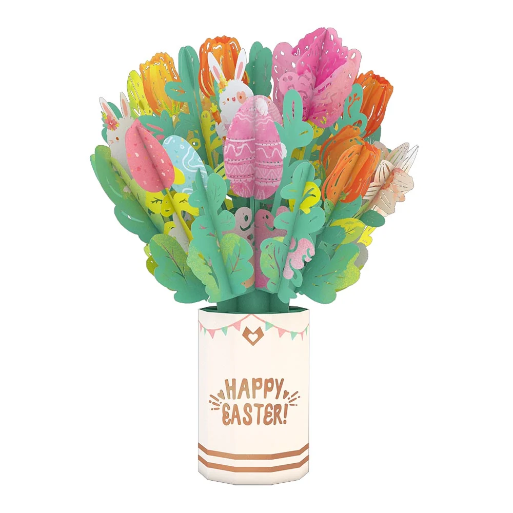 Lovepop Easter Flower Bouquet - Image 4