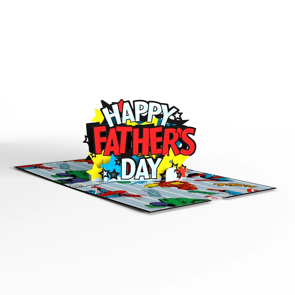 Lovepop Marvel's Avengers Super-Hero Father's Day Pop-Up Card - Image 6