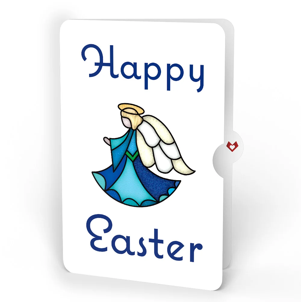 Lovepop Angel Blessings to You Easter Suncatcher Card and Sentiment Set Glass - Image 4