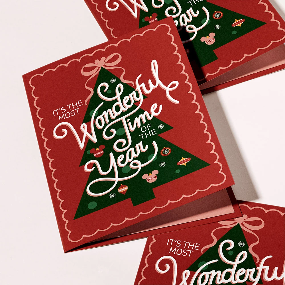 Lovepop Disney's Mickey Mouse 'Most Wonderful Time of the Year' Plushpop Card - Image 5