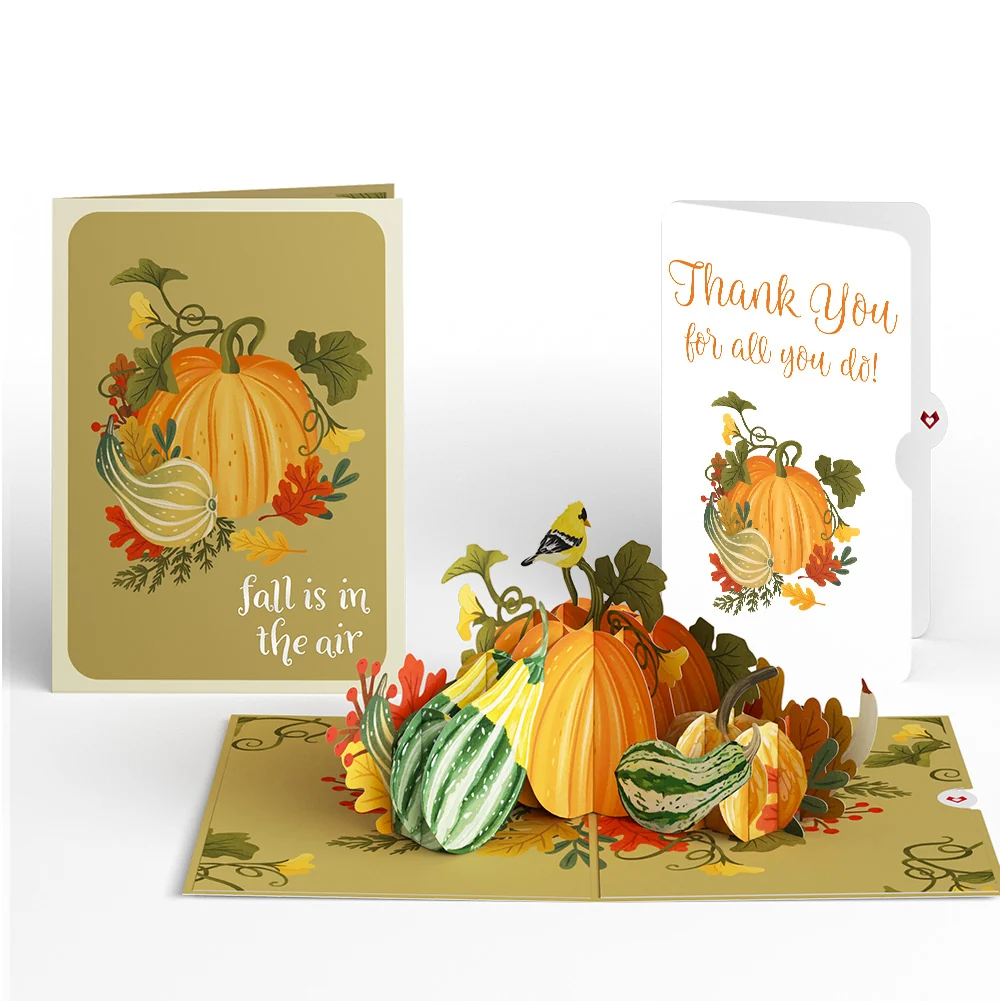 Lovepop Fall is in the Air Thank You Pop-Up Card and Sentiment Set