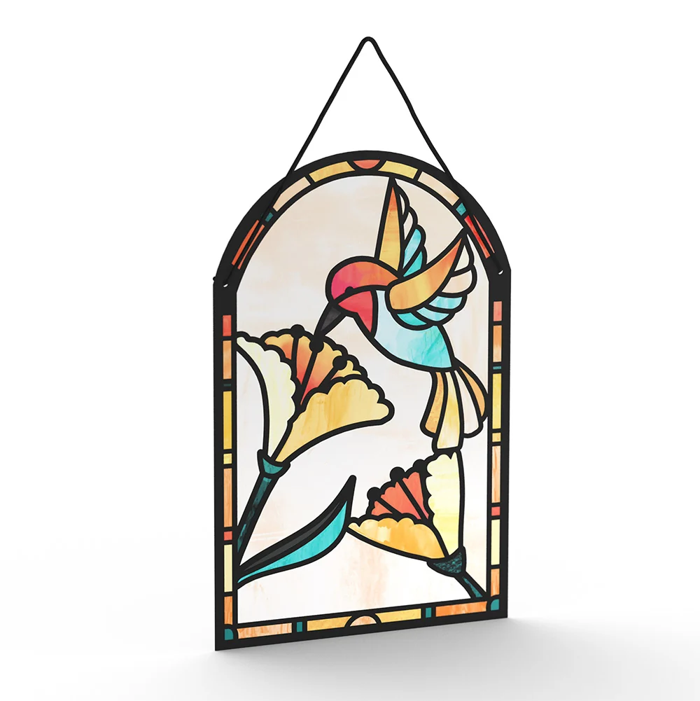 Lovepop Sparkling Hummingbird Mother’s Day Suncatcher Card and Sentiment Set for Mom Glass - Image 3